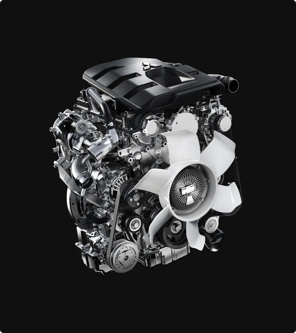 2.4 litre turbo diesel engine